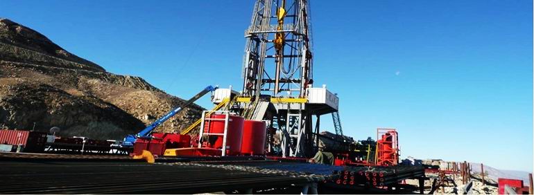 Banner: Perfuração de petróleo e gás