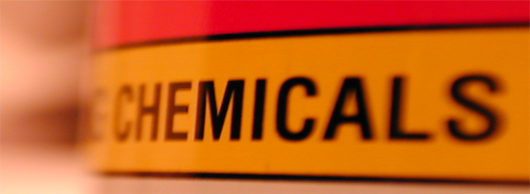 Banner: Produtos químicos