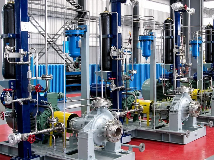 Miniatura de bombas centrífugas de processo