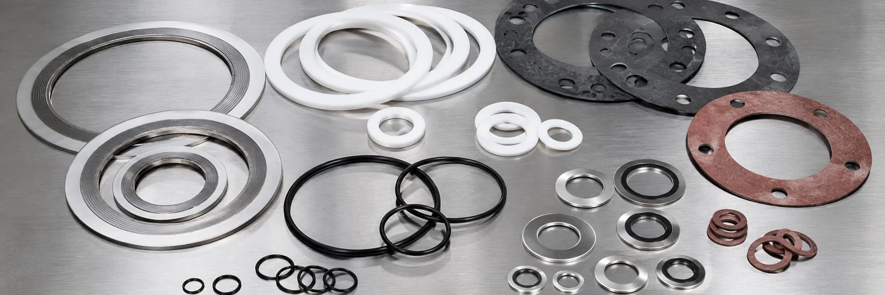 Banner de juntas, O-rings e kits de reparação para bombas