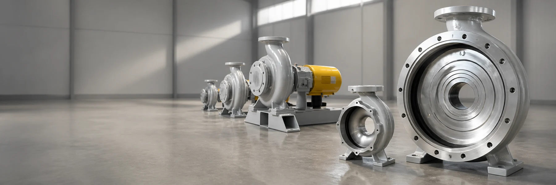 Bombas industriais e peças para bombas Time Rolling