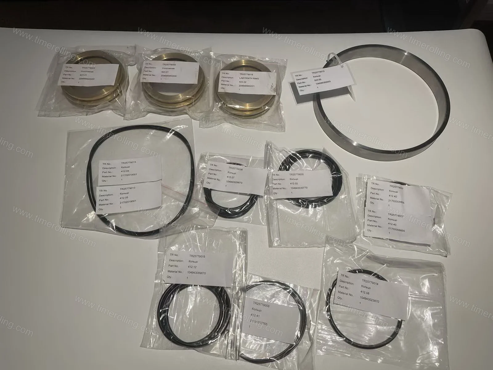 O-ring do anel de desgaste SULZER MC 503.02 55