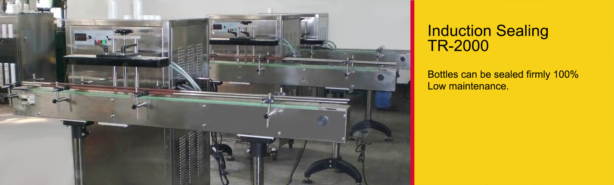 Seladora de folha de alumínio por indução — equipamento Time Rolling